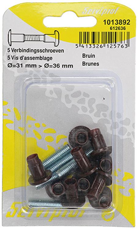 Load image into Gallery viewer, Mack 1013892 - 5 verbindingsschroeven bruin 30-40 mm | 10 stuks