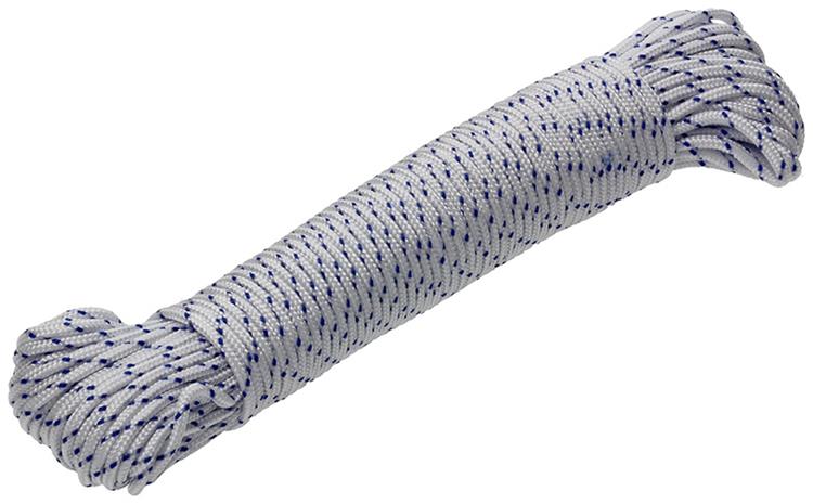 Load image into Gallery viewer, Mack 1014930 - pp gevlochten wit blauw streng2mm 20m | 5 stuks