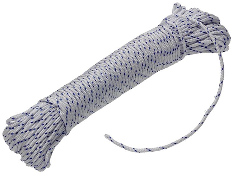 Load image into Gallery viewer, Mack 1014930 - pp gevlochten wit blauw streng2mm 20m | 5 stuks