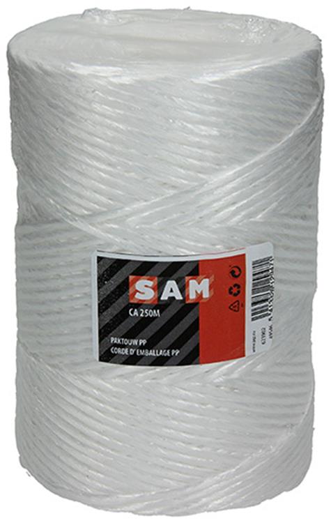 Load image into Gallery viewer, Mack 1014945 - paktouw pp wit 3mm ca 250m | 5 stuks