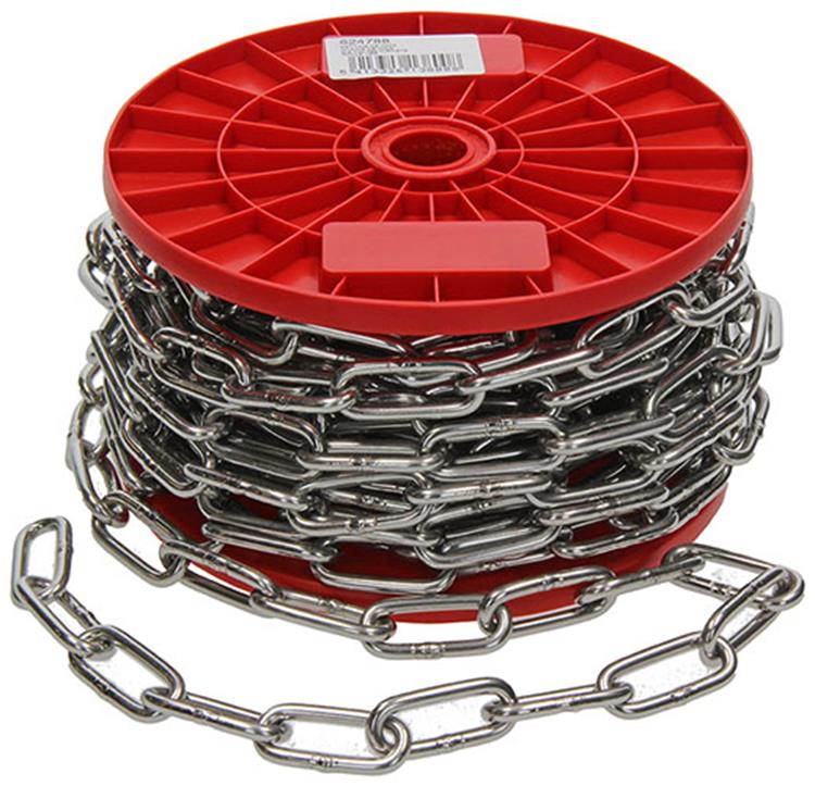 Load image into Gallery viewer, Mack 1015116 - kett. inox sch. lang din5685-1ø 5mm l 35mm 15m wwl 125 kg | 15 stuks