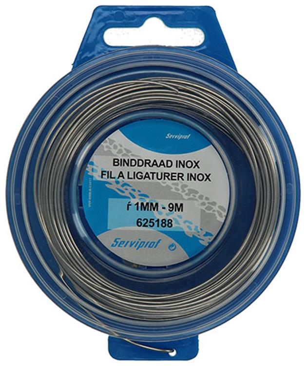 Load image into Gallery viewer, Mack 1015188 - binddraad inox hobby ø1mm - 9m | 6 stuks