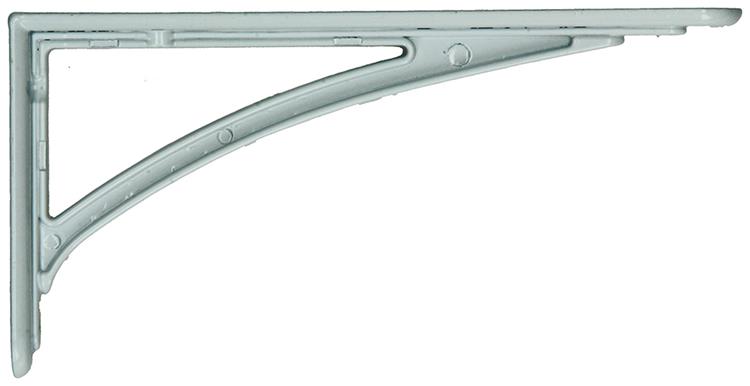 Load image into Gallery viewer, 1015316 - versterkte konzool alu wit 175x100 mm | 6 stuks