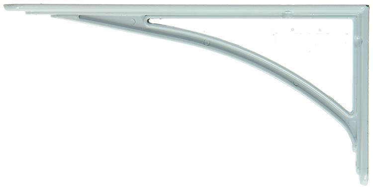 Load image into Gallery viewer, 1015317 - versterkte konzool alu wit 250x125 mm | 6 stuks