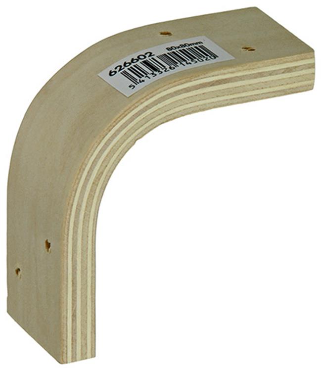 Load image into Gallery viewer, 1015320 - konzool multiplex naturel 80x80mm | 10 stuks