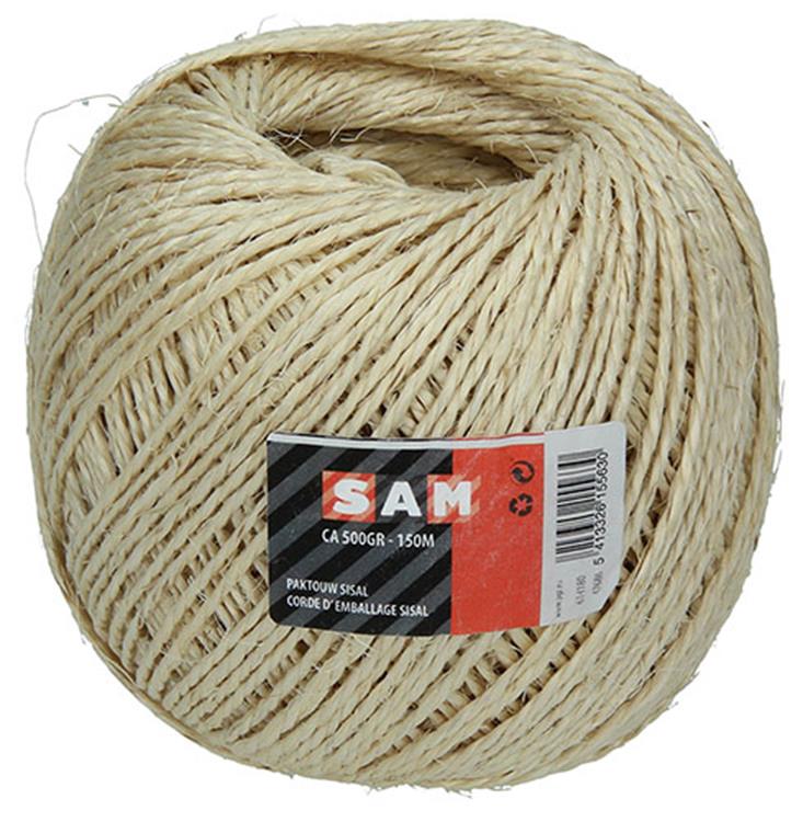Load image into Gallery viewer, Mack 1013953 - paktouw sisal bobijn 3mm ca 90m | 5 stuks