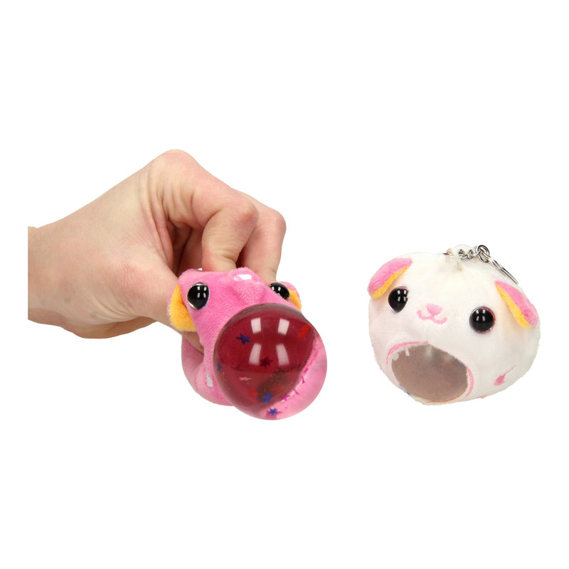 Load image into Gallery viewer, Johntoy sleutelhanger knijpdier kat