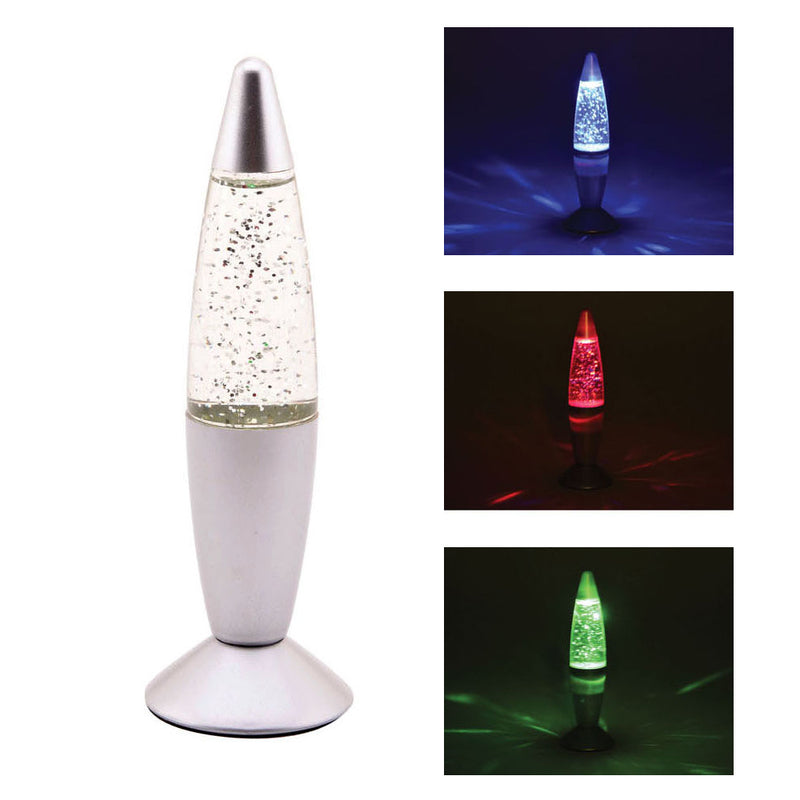 Load image into Gallery viewer, Johntoy lavalamp glitter met licht
