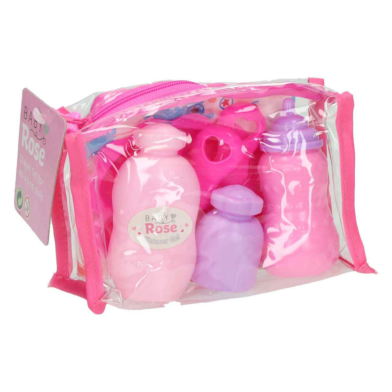 Load image into Gallery viewer, Johntoy john toy baby rose verzorgset in tasje