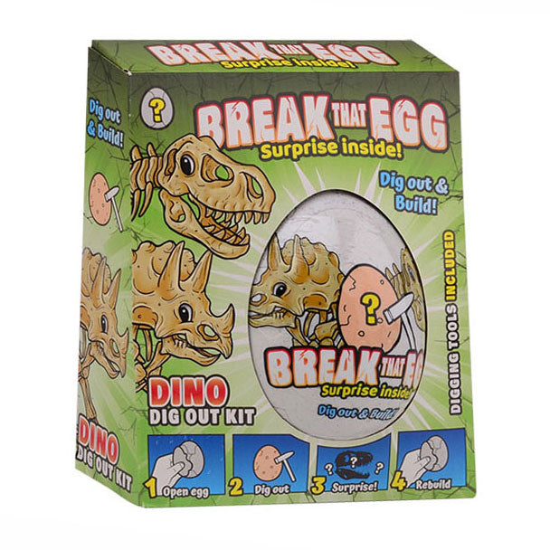 Load image into Gallery viewer, Johntoy break the egg dinofossiel