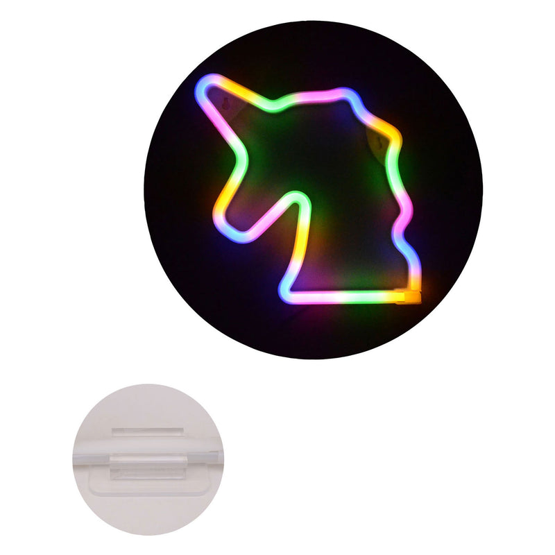 Load image into Gallery viewer, Johntoy eenhoorn regenboog lamp met usb