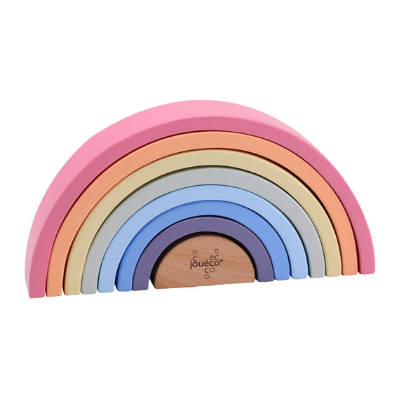 Load image into Gallery viewer, Joueco houten regenboog, 8dlg.