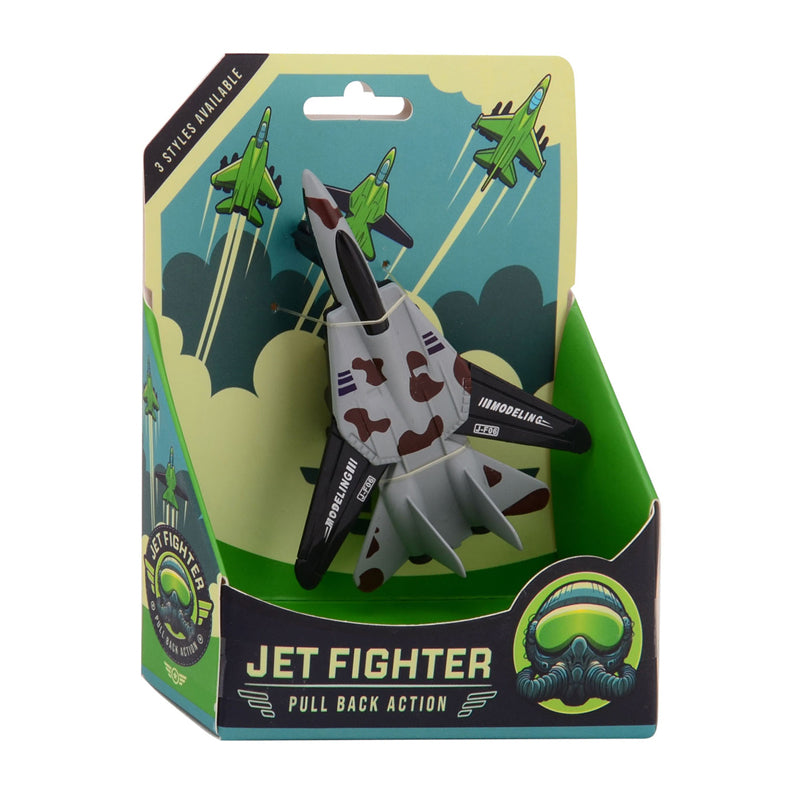 Load image into Gallery viewer, Johntoy die-cast camouflage straaljager