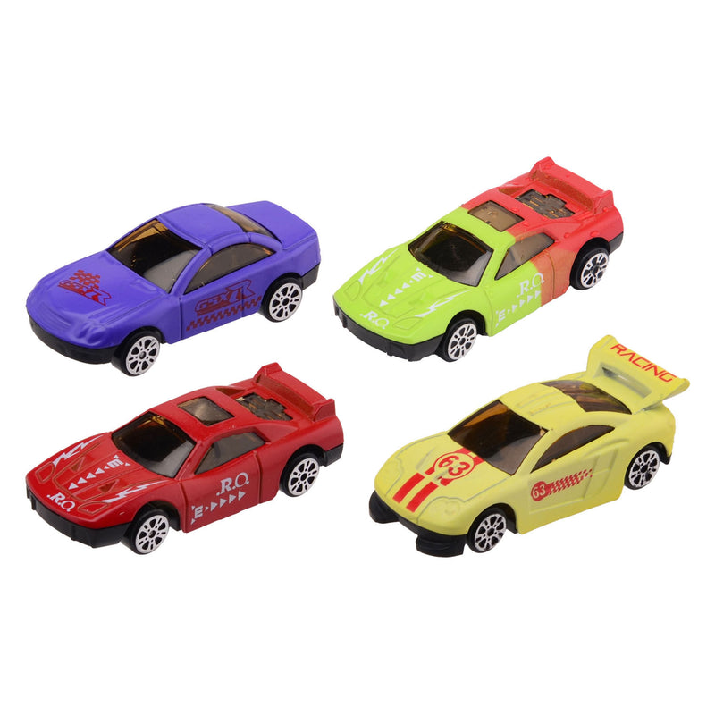 Load image into Gallery viewer, Johntoy kleur veranderende die-cast raceauto, 3st.