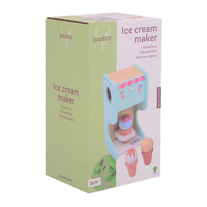 Load image into Gallery viewer, Joueco houten ijsmachine met ijsbollen, 6dlg.