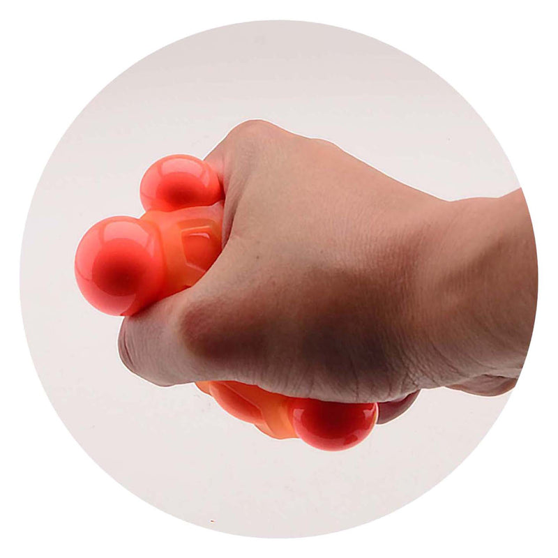 Load image into Gallery viewer, Johntoy glow squeeze ballen 3-delig