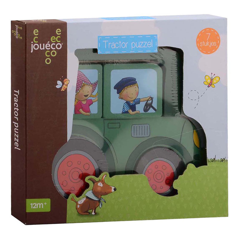 Load image into Gallery viewer, Johntoy jouéco® fien teun tractor puzzel hout