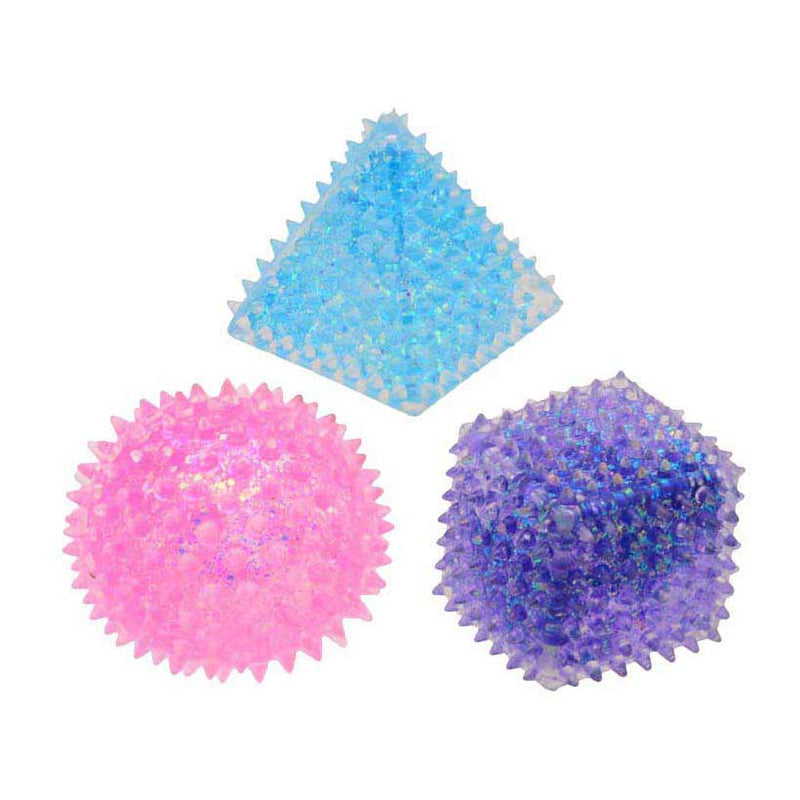 Afbeelding laden in galerijviewer, Johntoy slow rise squeeze glitter vormen - 3st.