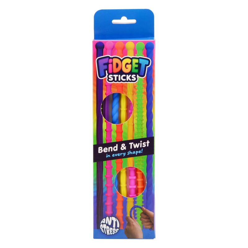 Load image into Gallery viewer, Johntoy fidget twist sticks set - 6 stuks anti stress speelgoed.