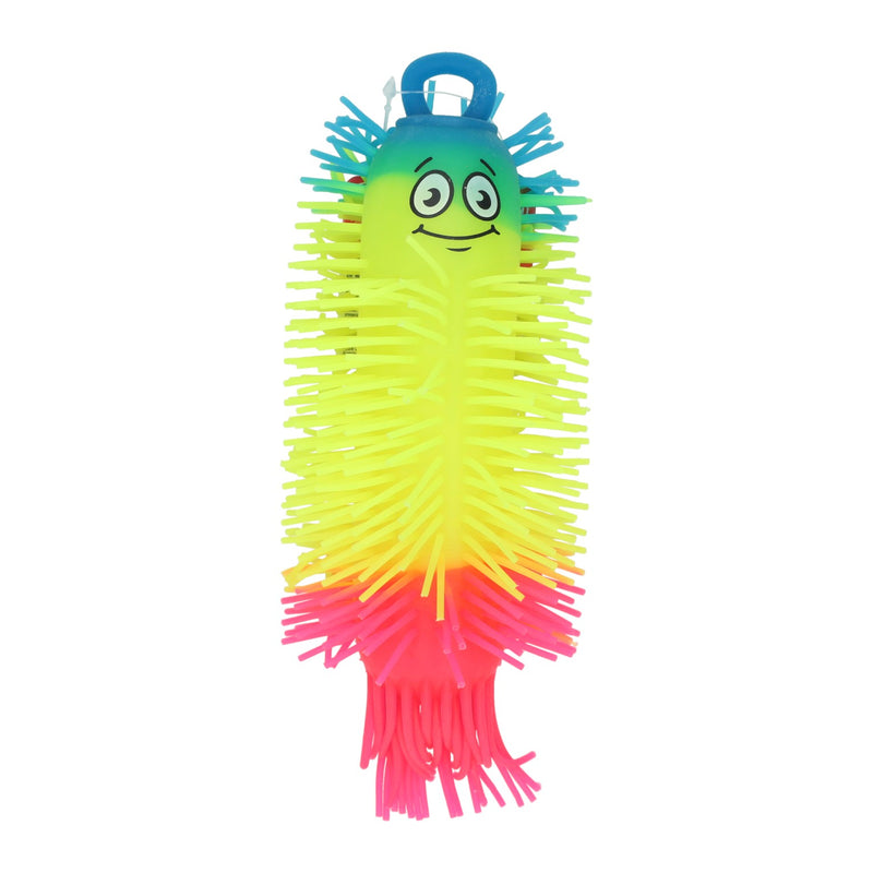 Load image into Gallery viewer, Johntoy meerkleurige fluffy worm - 21cm