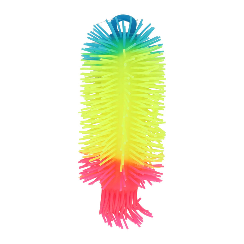 Load image into Gallery viewer, Johntoy meerkleurige fluffy worm - 21cm