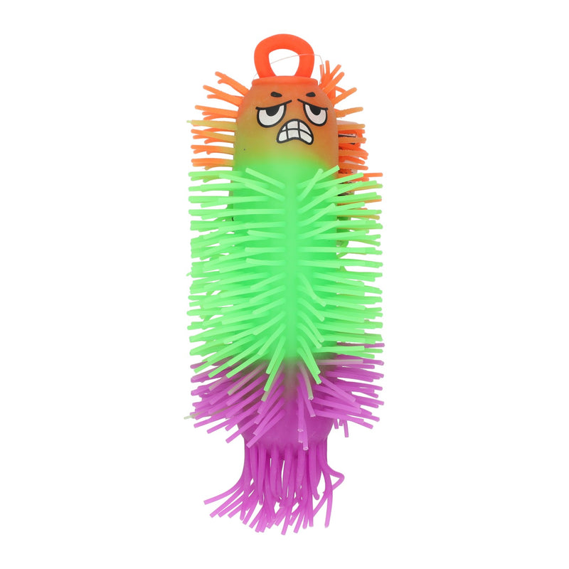 Load image into Gallery viewer, Johntoy meerkleurige fluffy worm - 21cm