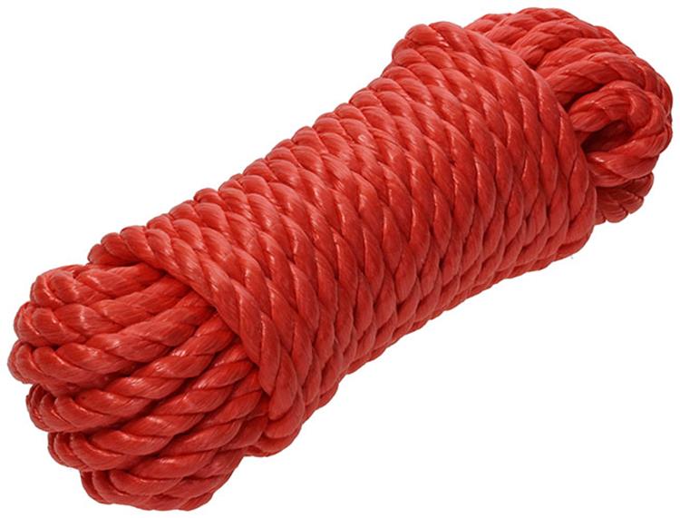 Load image into Gallery viewer, Mack 1014010 - pp gedraaid oranje streng 10mm 10m | 5 stuks