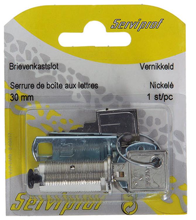 Load image into Gallery viewer, Mack 1014022 - brievenkastslot vernikkeld 30 mm | 5 stuks