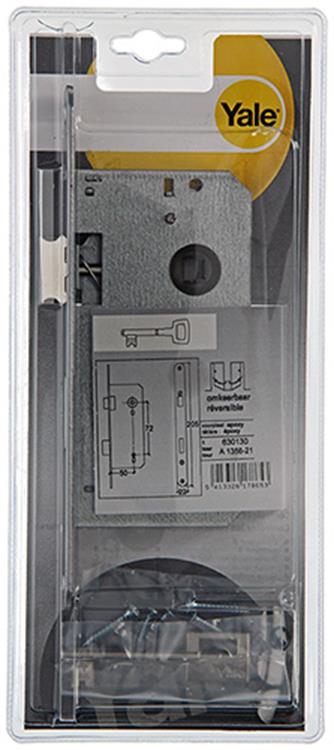 Load image into Gallery viewer, Yale 1019039 - 1 dubbel insteekslot l r a1356 50mm | 3 stuks