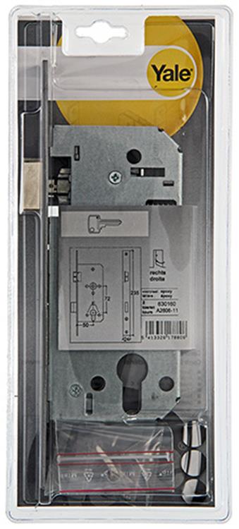 Load image into Gallery viewer, Yale 1019054 - 1 insteekslot dubbel l r a2606 50mm | 3 stuks