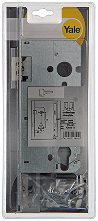 Load image into Gallery viewer, Yale 1019065 - 1 dubb.cil.insteekslot omkeerba2653 60mm | 3 stuks