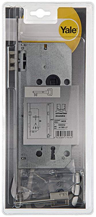 Load image into Gallery viewer, Yale 1019076 - 1 dub.instkslt afger.hk.l r a1390 50mm inox | 3 stuks