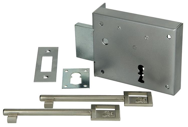 Load image into Gallery viewer, Yale 1019116 - 1 oplegkelderslot links b4120 100mm | 3 stuks