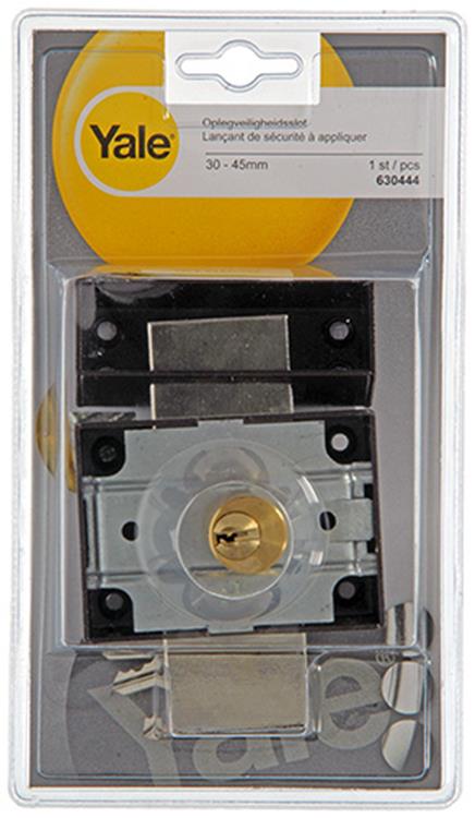 Load image into Gallery viewer, Yale 1019170 - 1 oplegveiligheidsslot 7632 vachette 30-45mm | 2 stuks