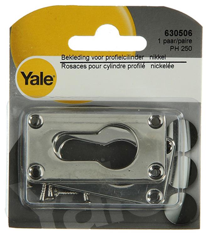 Load image into Gallery viewer, Yale 1019200 - 2 nikkel bekleding.profielcil,ph250 | 5 stuks