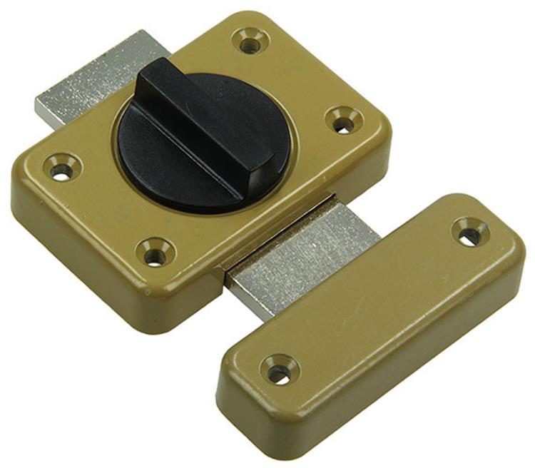 Load image into Gallery viewer, Yale 1019218 - 1 draaischuif + veer gelakt 45mm | 2 stuks