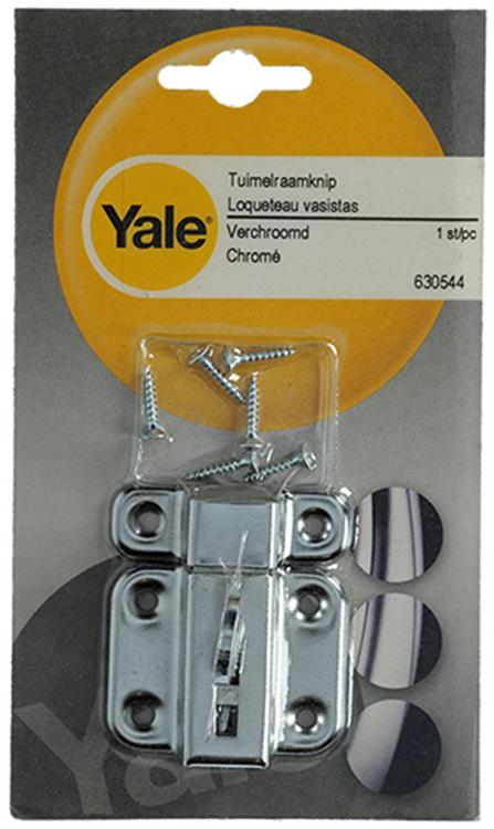 Load image into Gallery viewer, Yale 1019219 - 1 tuimelraamknip verchroomd | 5 stuks
