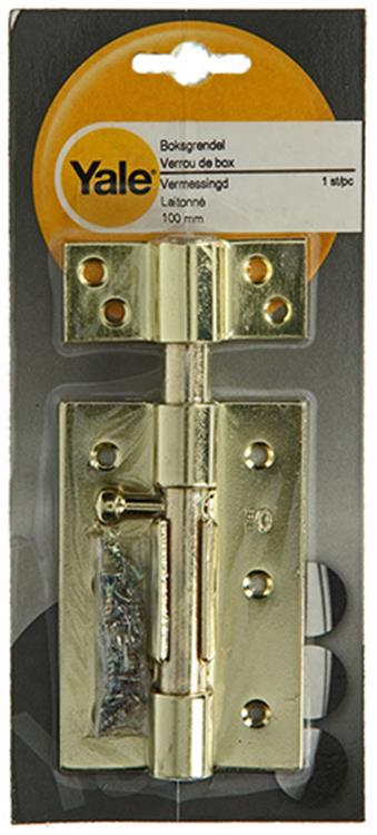 Load image into Gallery viewer, Yale 1019235 - 1 boksgrendel vermess. 100mm | 5 stuks
