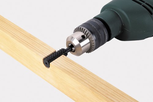 Load image into Gallery viewer, Wolfcraft profielrasp | cilindrisch | hout | ø12 x 35mm | 1 stuk - 2530000