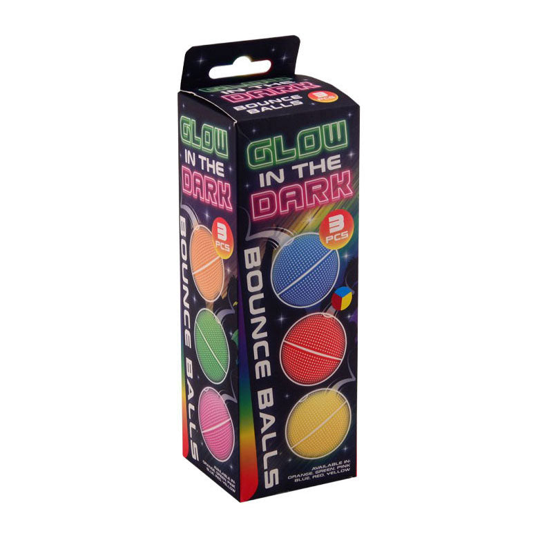Load image into Gallery viewer, Johntoy glow in the dark stuiterballen - 3st.
