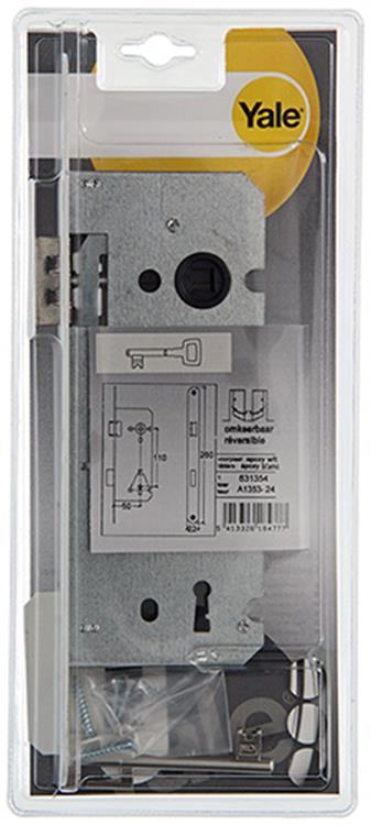 Load image into Gallery viewer, Yale 1019599 - 1 insteekslot wit a1353bb 50mm | 1 stuks