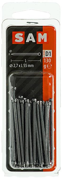 Load image into Gallery viewer, Mack 1017142 - nagel ronde kop 130 gr 2,7 x 55 mm | 5 stuks
