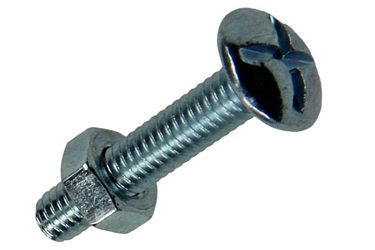 Afbeelding laden in galerijviewer, Mack 1017540 - kachelbout + moer staal verzinkt 20 st m4 x 20 mm | 10 stuks