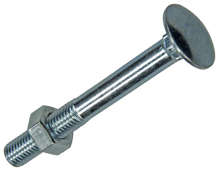 Afbeelding laden in galerijviewer, Mack 1017578 - houtbout + moer staal verzinkt4 st m7 x 60 mm | 5 stuks