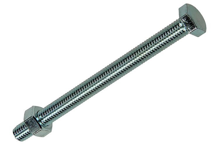 Load image into Gallery viewer, Mack 1017619 - tapbout + moer staal verzinkt 1 st m8 x 100 mm | 10 stuks