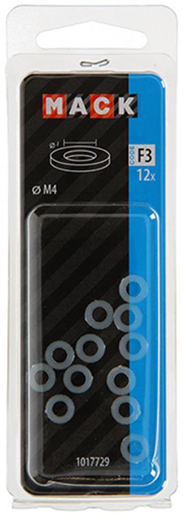 Load image into Gallery viewer, Mack 1017729 - sluitring nylon 12 st m4 | 10 stuks