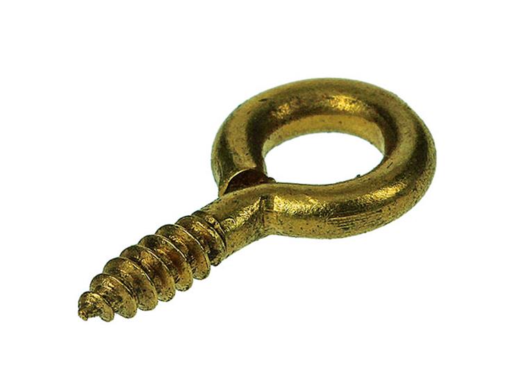 Load image into Gallery viewer, Mack 1019691 - schroefoog messing 6 st 2,5 x 10mm | 10 stuks