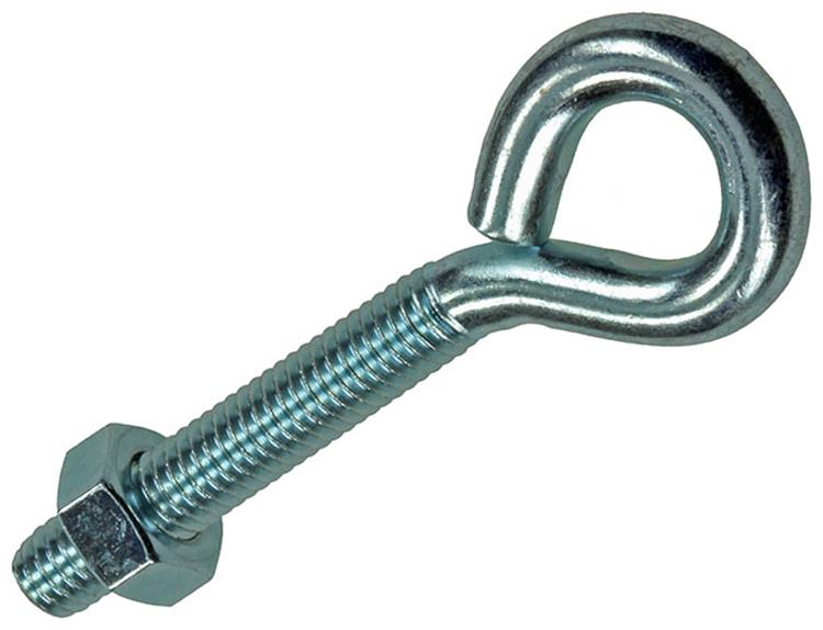 Load image into Gallery viewer, Mack 1017791 - schroefoog metrisch + moer verzinkt 4 st m6 x 40 mm | 10 stuks