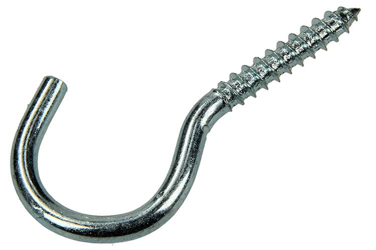 Load image into Gallery viewer, Mack 1017802 - schroefhaak staal verzinkt 4st 5,0 x 40 mm | 5 stuks
