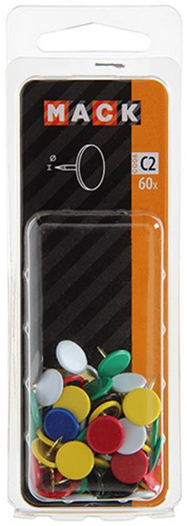Load image into Gallery viewer, Mack 1017868 - duimspijker staal assortiment 60 st | 10 stuks